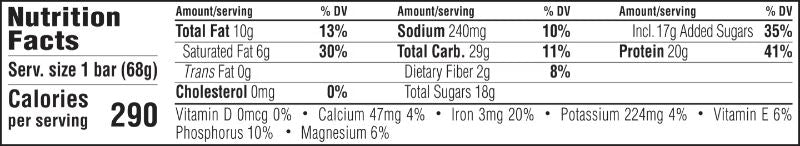Clif Bar - Builder Bar - Cookies N Cream