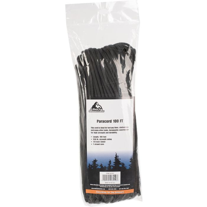 Liberty Mountain - P-Cord - Black