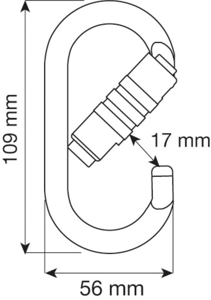 Camp - Steel Oval Pro 2Lock