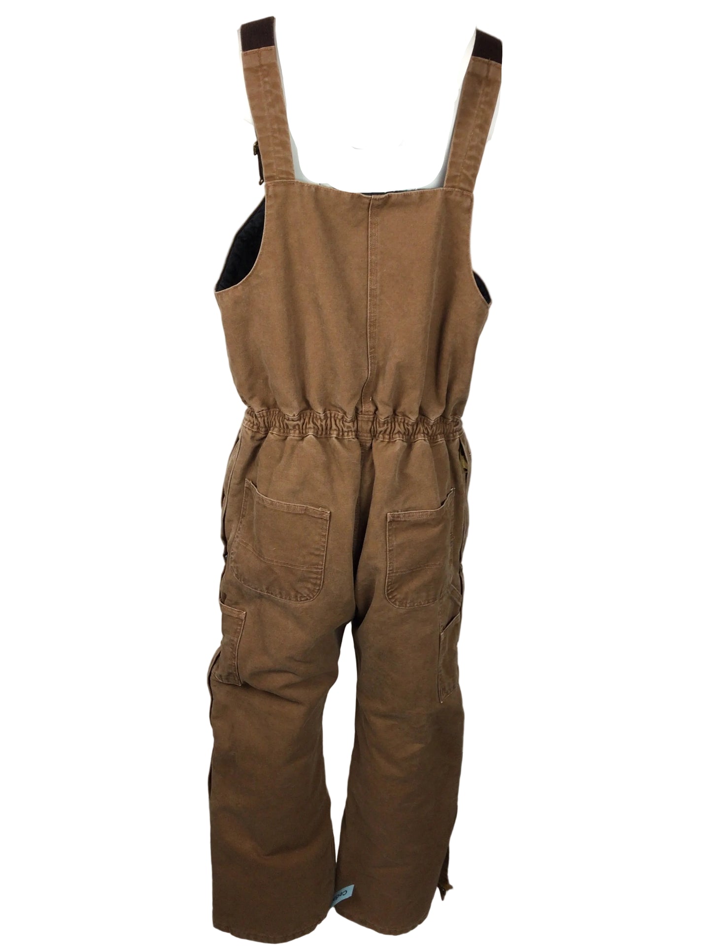 CARHARTT INS WORK OVERALLS WMN 14/30 BRN