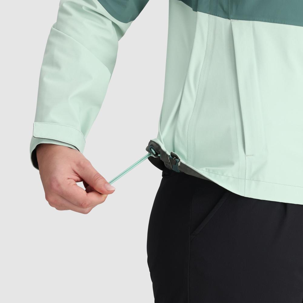 Outdoor Research - Aspire 3L Jacket - Women's - Neptune/Fresh Mint