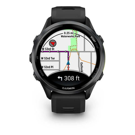Garmin - Forerunner 970 - Black/Amp Yellow