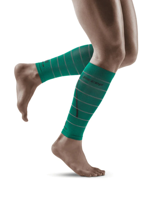 CEP - Reflective Calf Sleeves Men's - Green