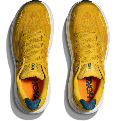 Hoka - Clifton 10 - Men's - Yellow Gold/Tidal Wave