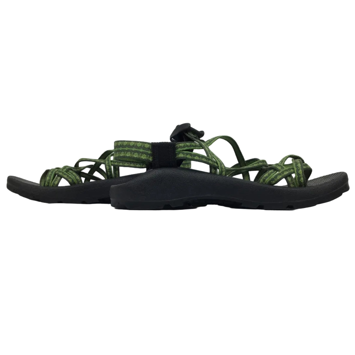 Chaco Sandals W 7 Blk/Grn