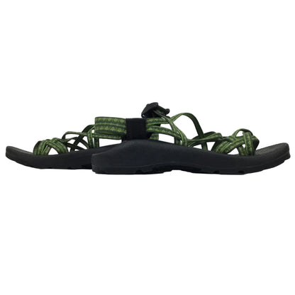 Chaco Sandals W 7 Blk/Grn