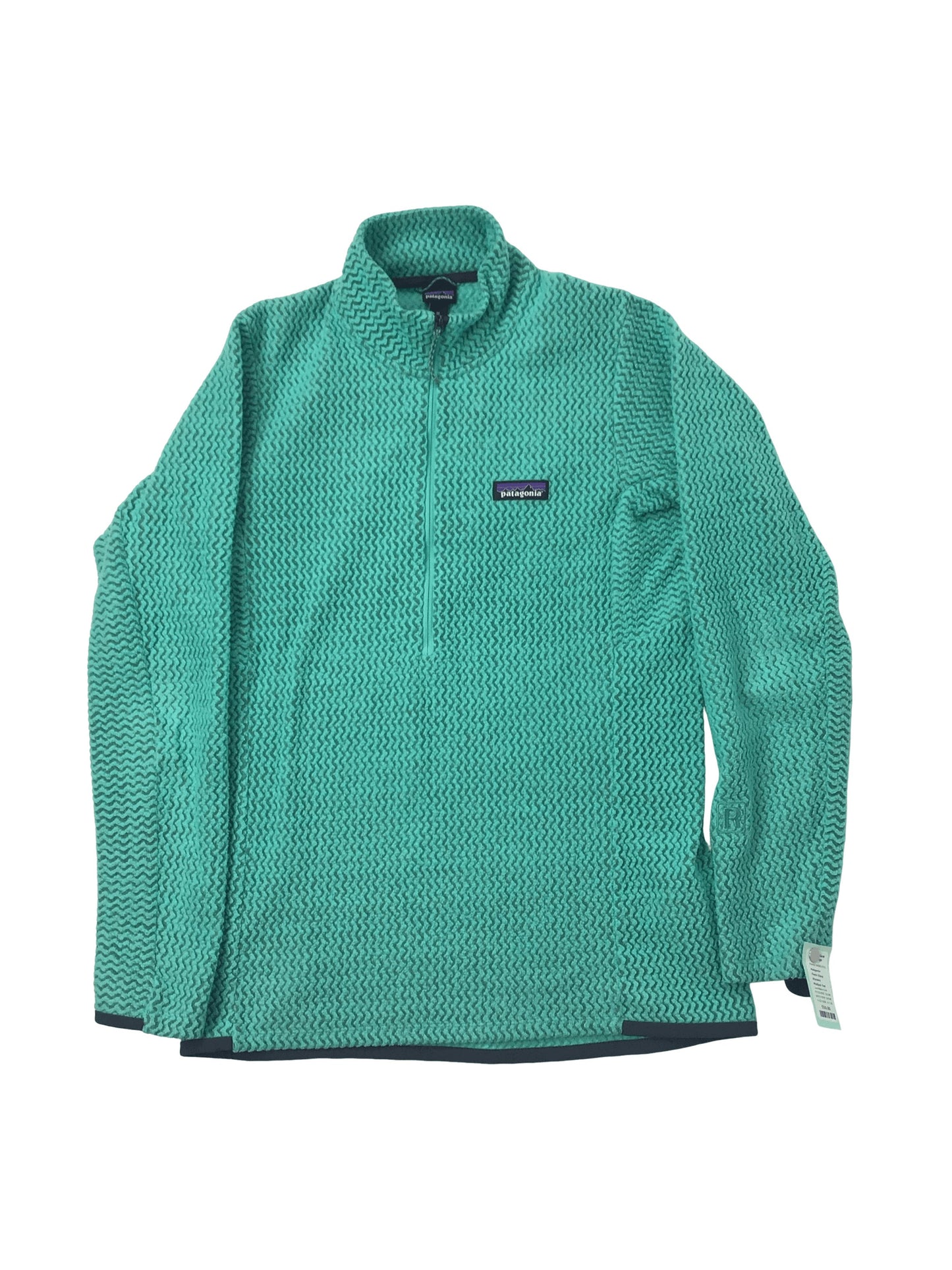 Patagonia Fleece Zipup Womens Medium Teal