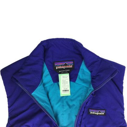 Patagonia Insulated Puffy Vest W XS Blue