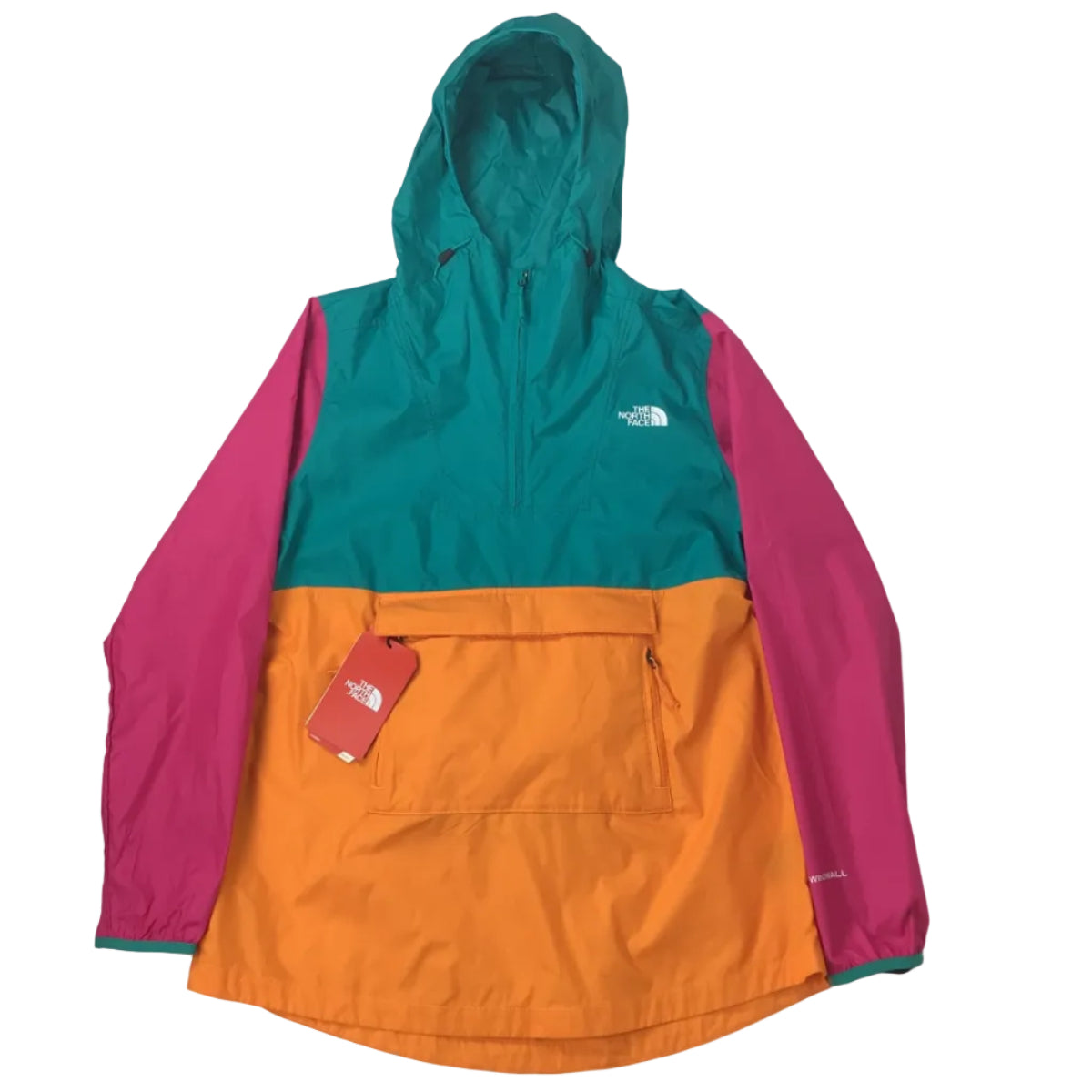 TNF Womens Fanorak Windbreaker Multi Small