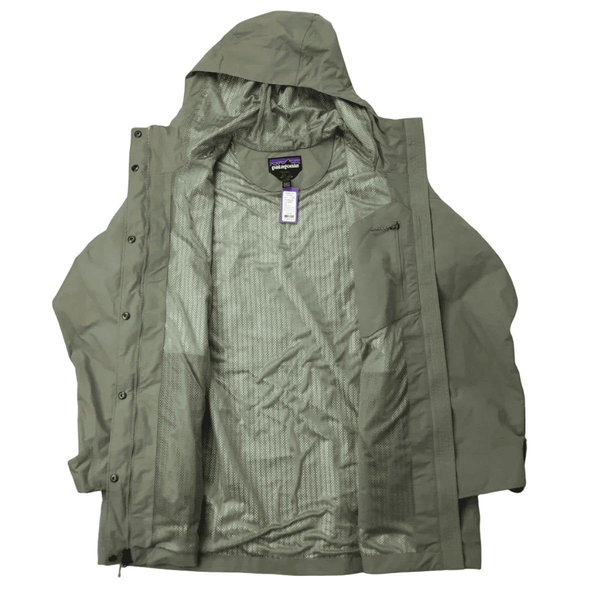 Patagonia Rain Coat Wmn XL Grn