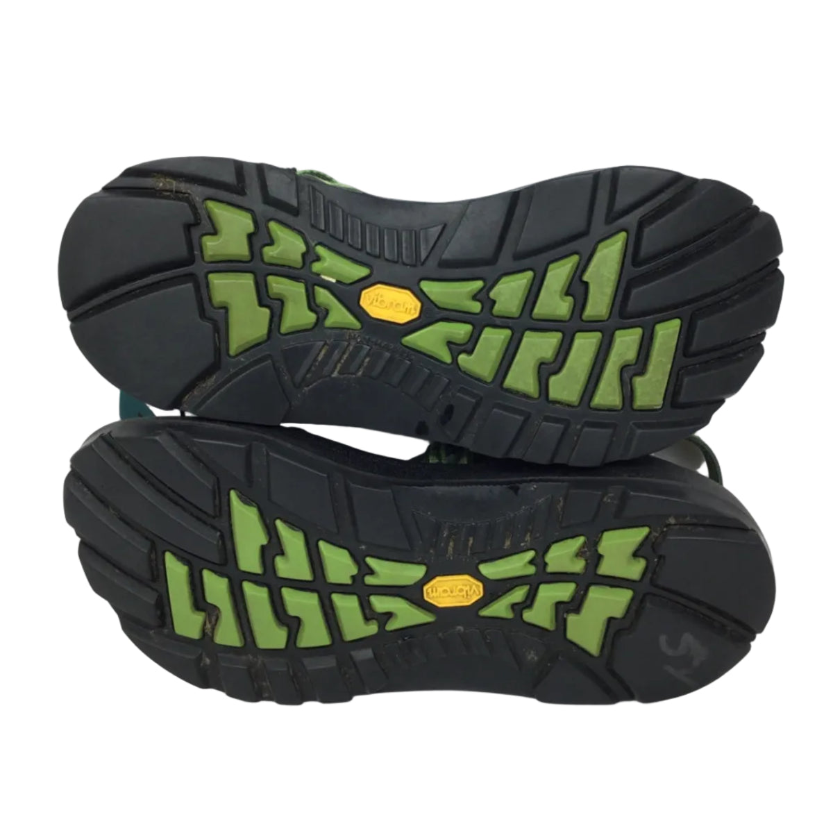 Chaco Sandals W 7 Blk/Grn