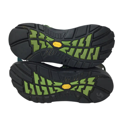 Chaco Sandals W 7 Blk/Grn