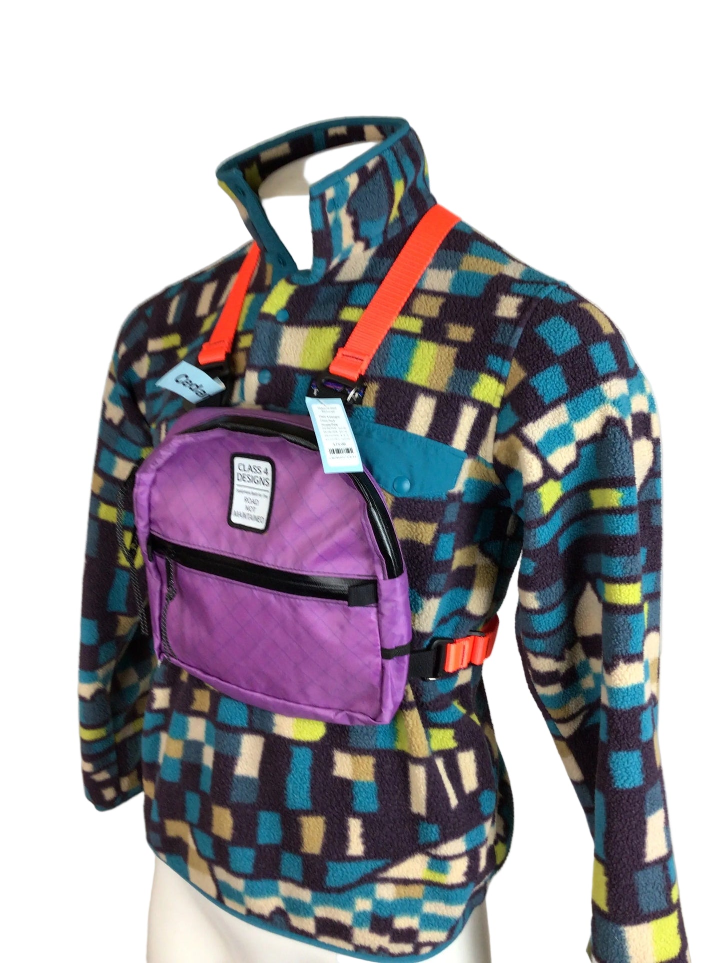 Class 4 Designs Chest Pack Blue/Pink