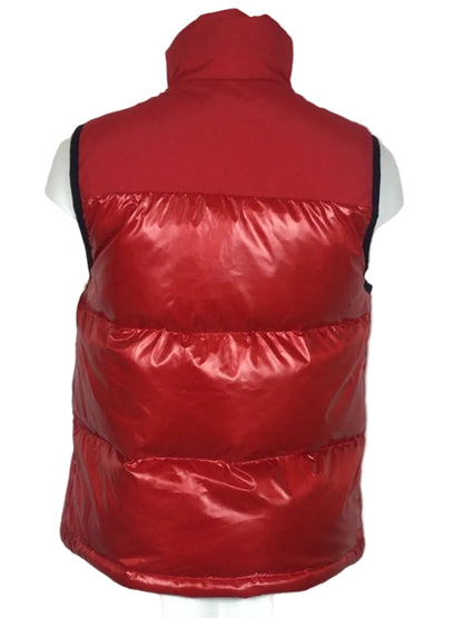 Topo Designs Puffer Vest Wmn Sm Red