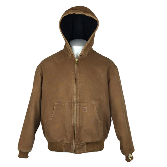 Carhartt Lined Work Jacket Men XXL Tan