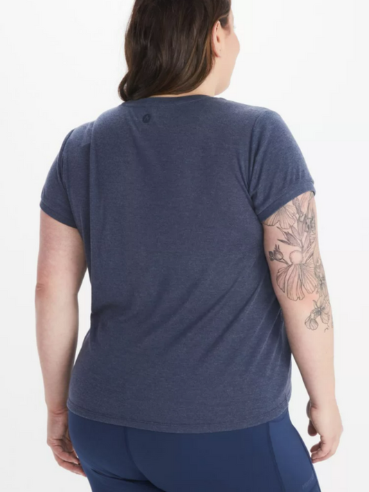 Marmot - Switchback Short Sleeve Plus - Women's - Arctic Navy