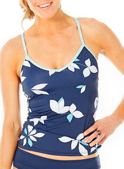 Carve Designs - Stinson Tankini - Women's - Black Floret