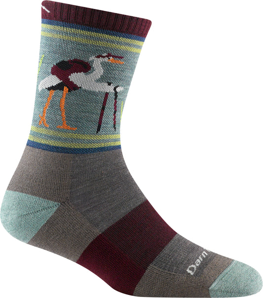 Darn Tough - Critter Club Micro Crew Lightweight with Cushion - Women's - Taupe
