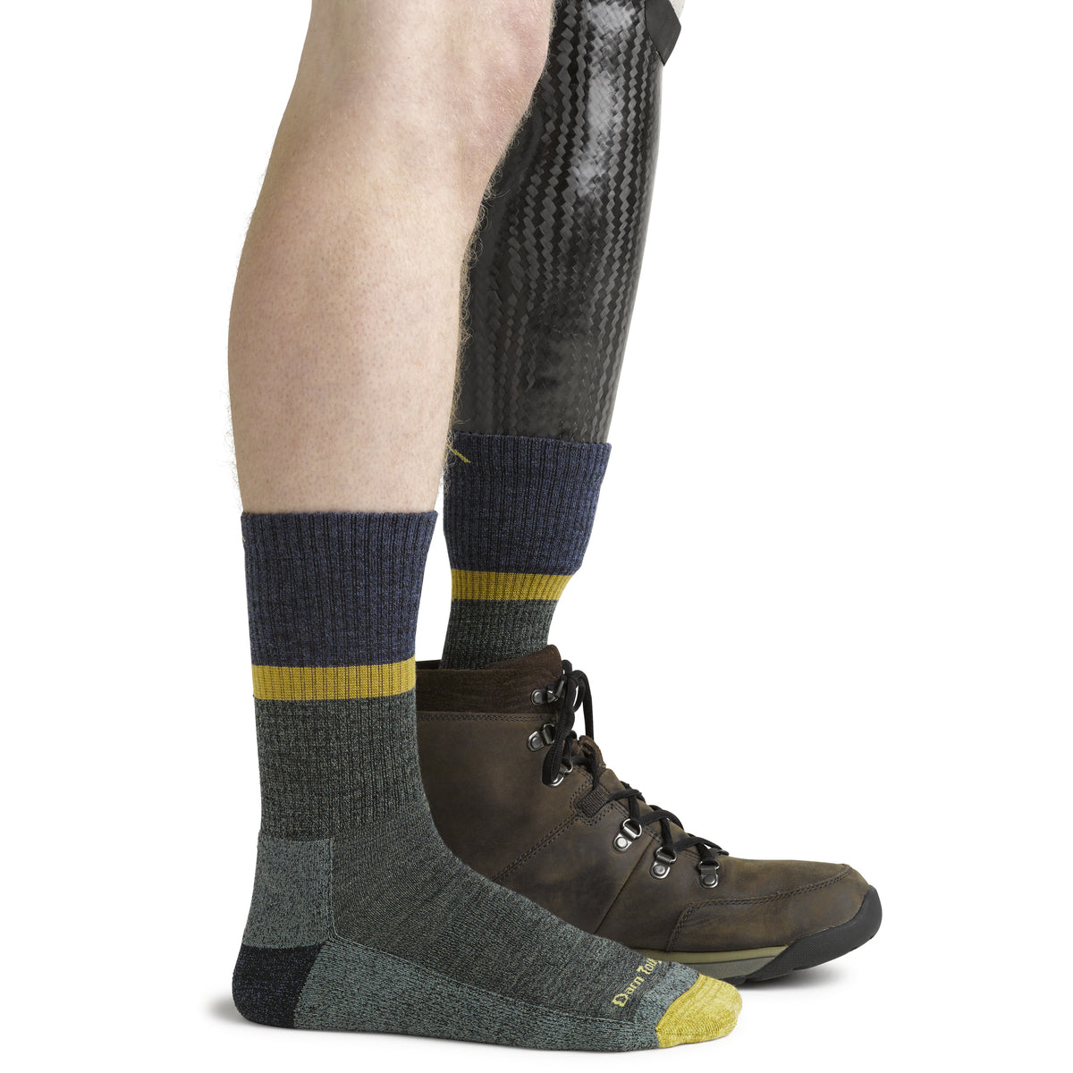Darn Tough - Ranger Micro Crew Midweight with Cushion - Men's - Pepper