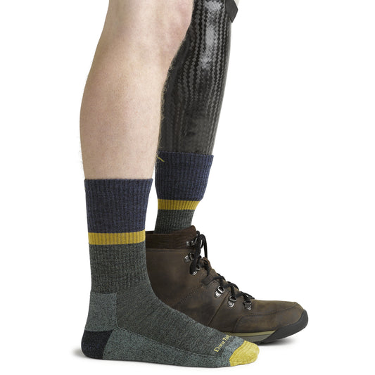 Darn Tough - Ranger Micro Crew Midweight with Cushion - Men's - Pepper