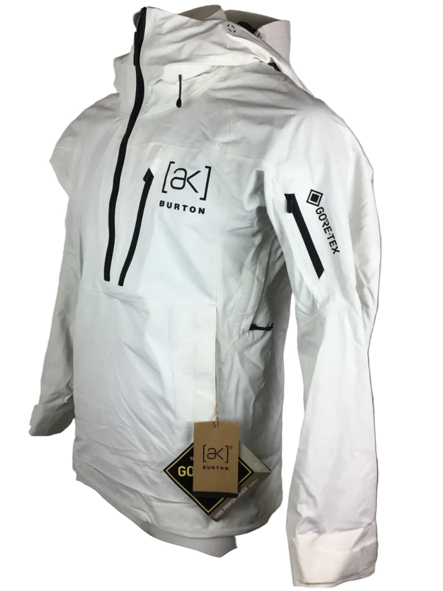 AK Burton Velocity Anorak Men XS White