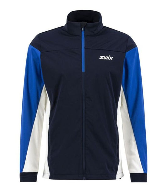 Swix - Mens Cross Jacket - Dark Navy/ Olympian Blue