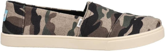 Toms - Alpargata Espadrille - Women's - Dirty Olive Camouflage Print