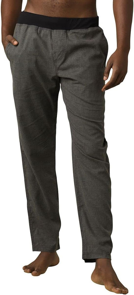 Prana - Vaha Straight Pant - Men's MD Dark Grey