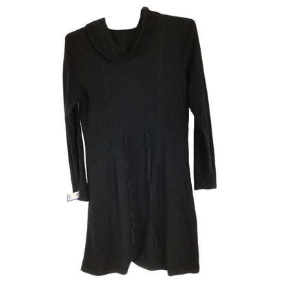 Ibex Merino Dress Wmn LG Blk