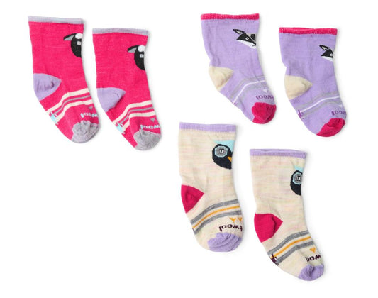Smartwool - Toddler Trio Socks - Ultra Violet