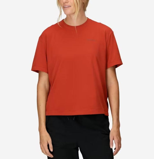 Marmot - AirExchange SolarShield Short Sleeve Shirt - Women's - Sumac