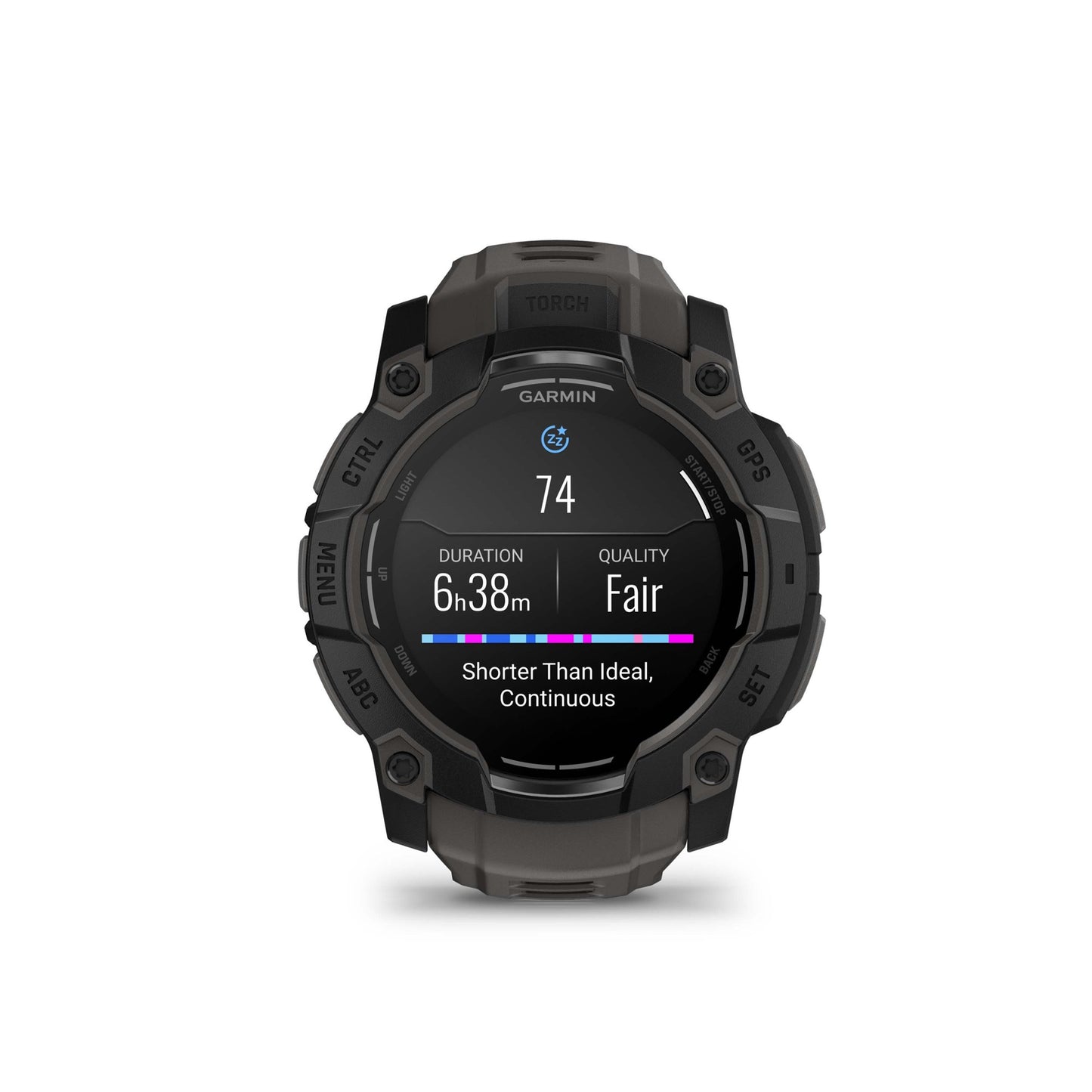 Garmin - Instinct 3 - 50mm AMOLED - Black/Charcoal