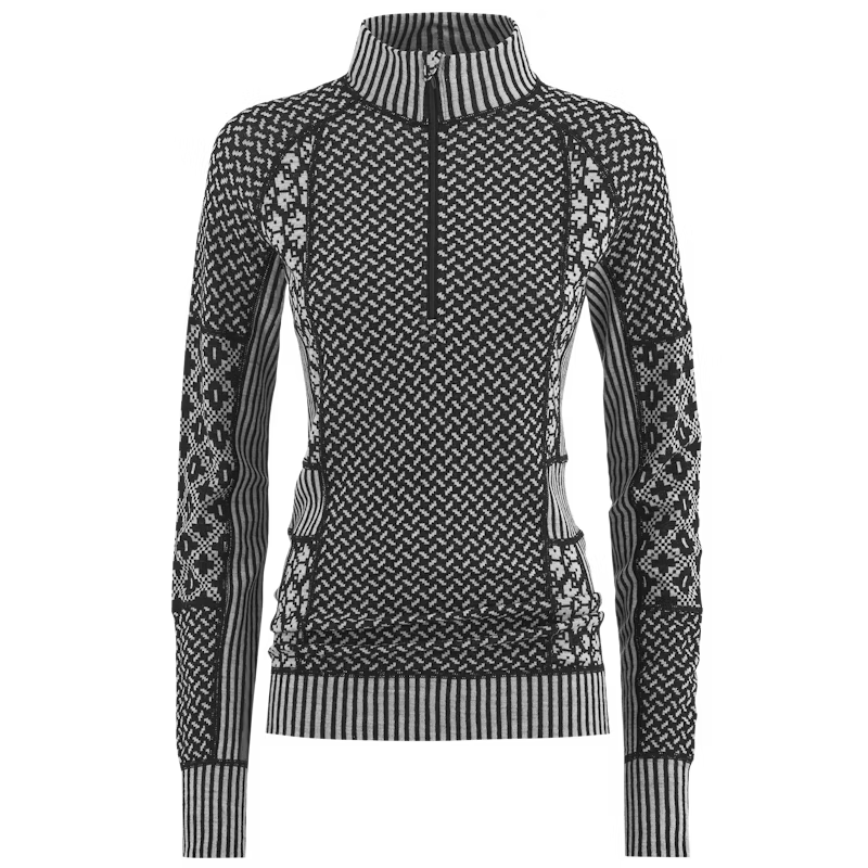 Kari Traa - Smekker Half-Zip Baselayer - Black