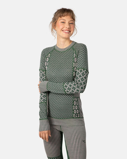 Kari Traa - Smekker Long Sleeve Baselayer - Thyme