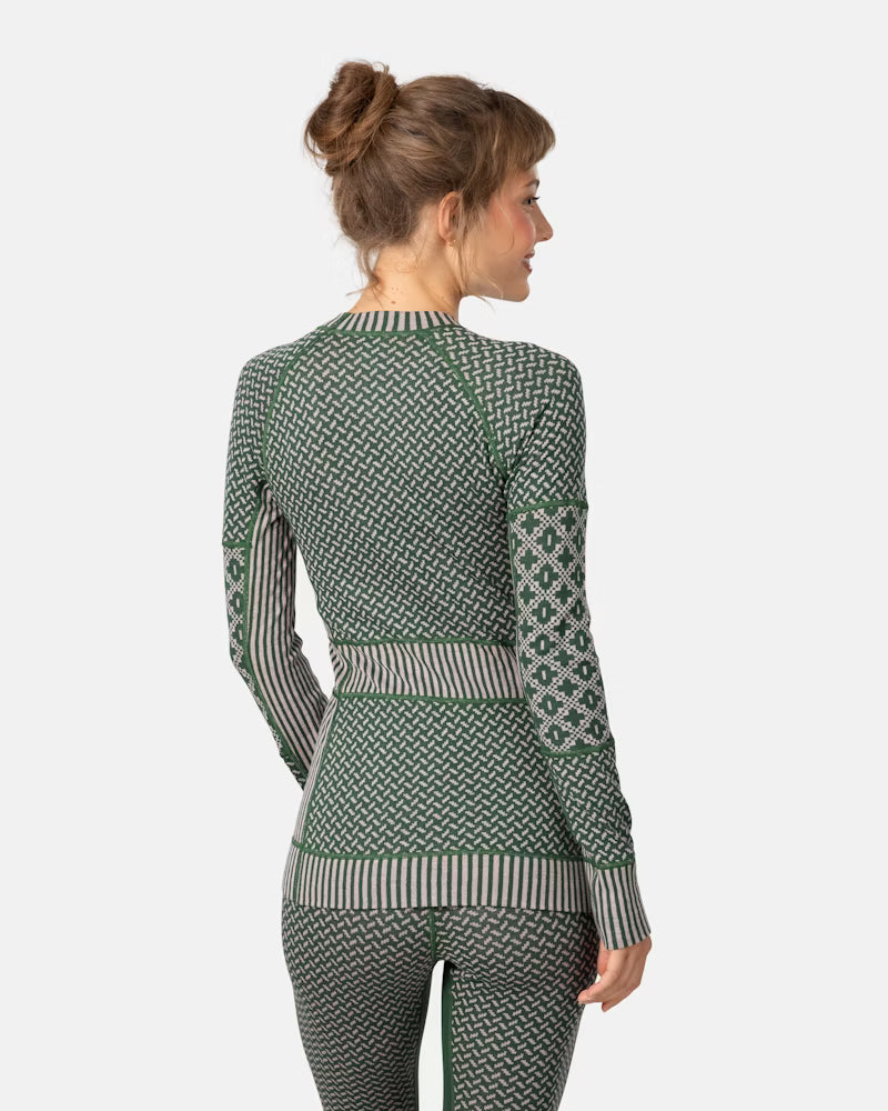 Kari Traa - Smekker Long Sleeve Baselayer - Thyme
