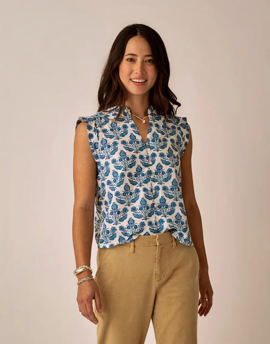 Carve Designs - Reagan Top - Women's - Folk Floral