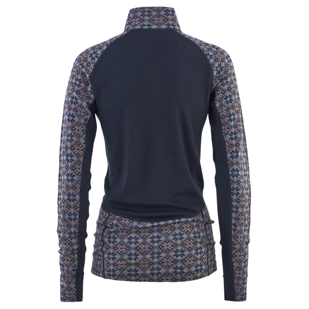 Kari Traa - Rose Light Baselayer Half Zip - Women's - Dark Navy Blue