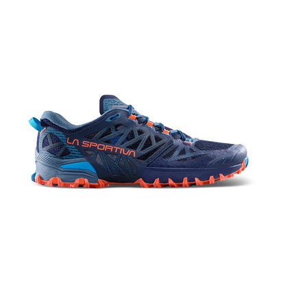 La Sportiva - Bushido III - Men's - Deep Sea/Cherry Tomato