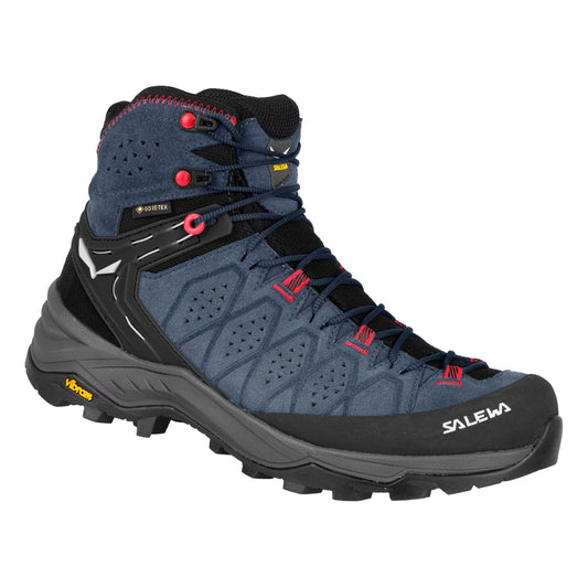 Salewa - Alp Trainer 2 Mid GTX - Women's - Java Blue/Fluo Coral