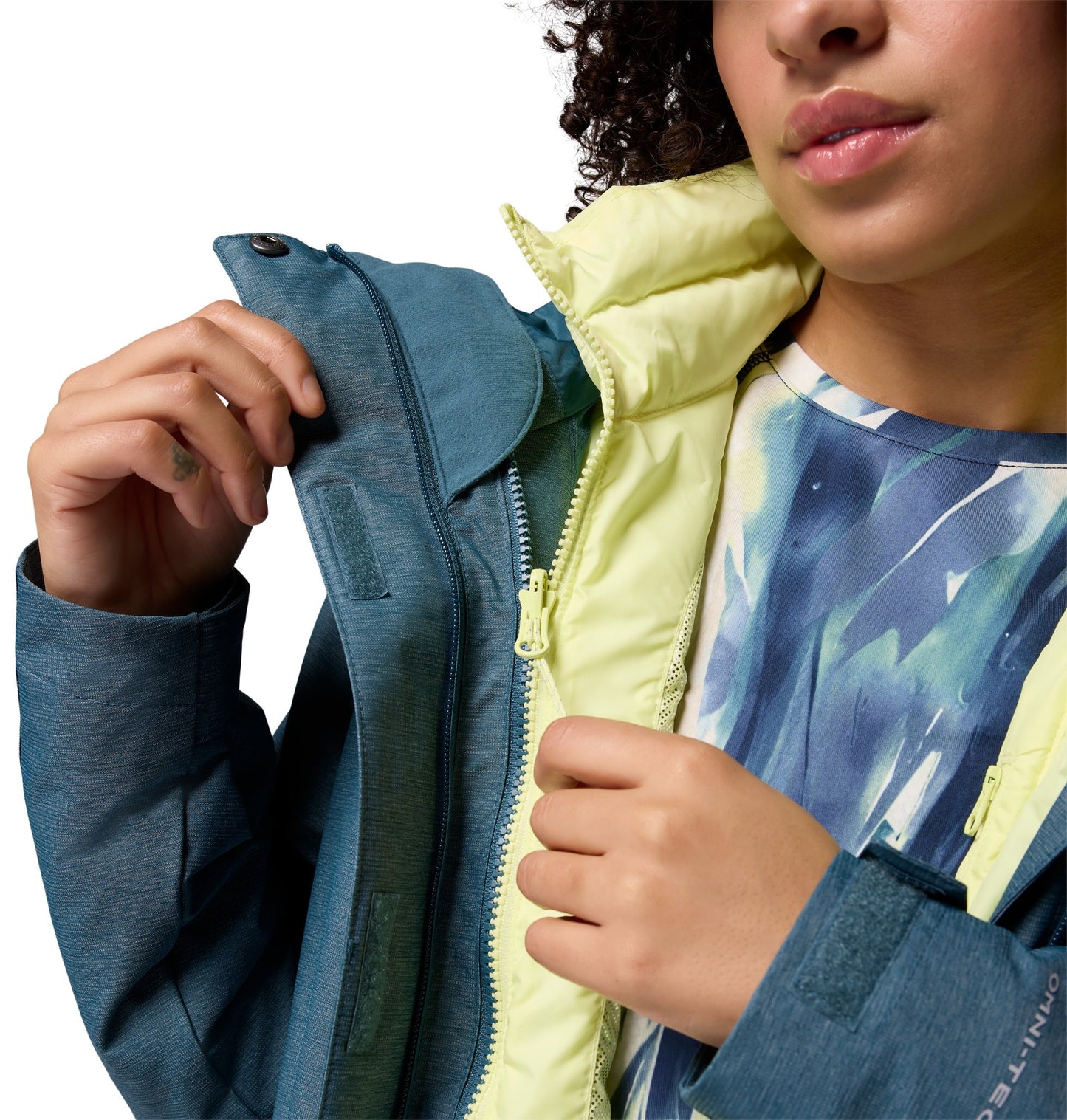 Columbia - Whirlibird V Interchange Jacket - Everblue Cross