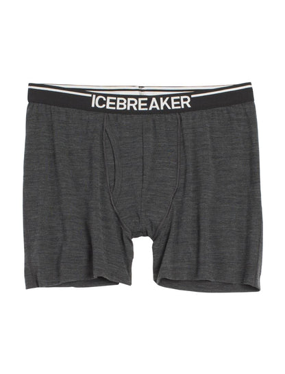 Icebreaker - Anatomica Boxers with Fly - Black/Monsoon