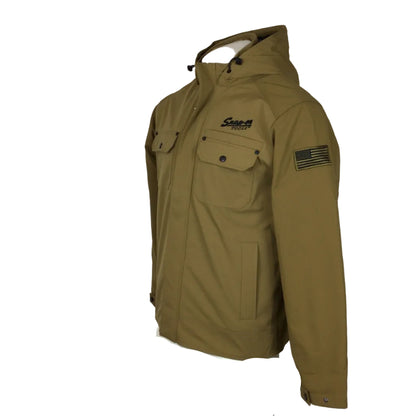 Snap On Insulated Soft Shell Jacket Men LG Camel