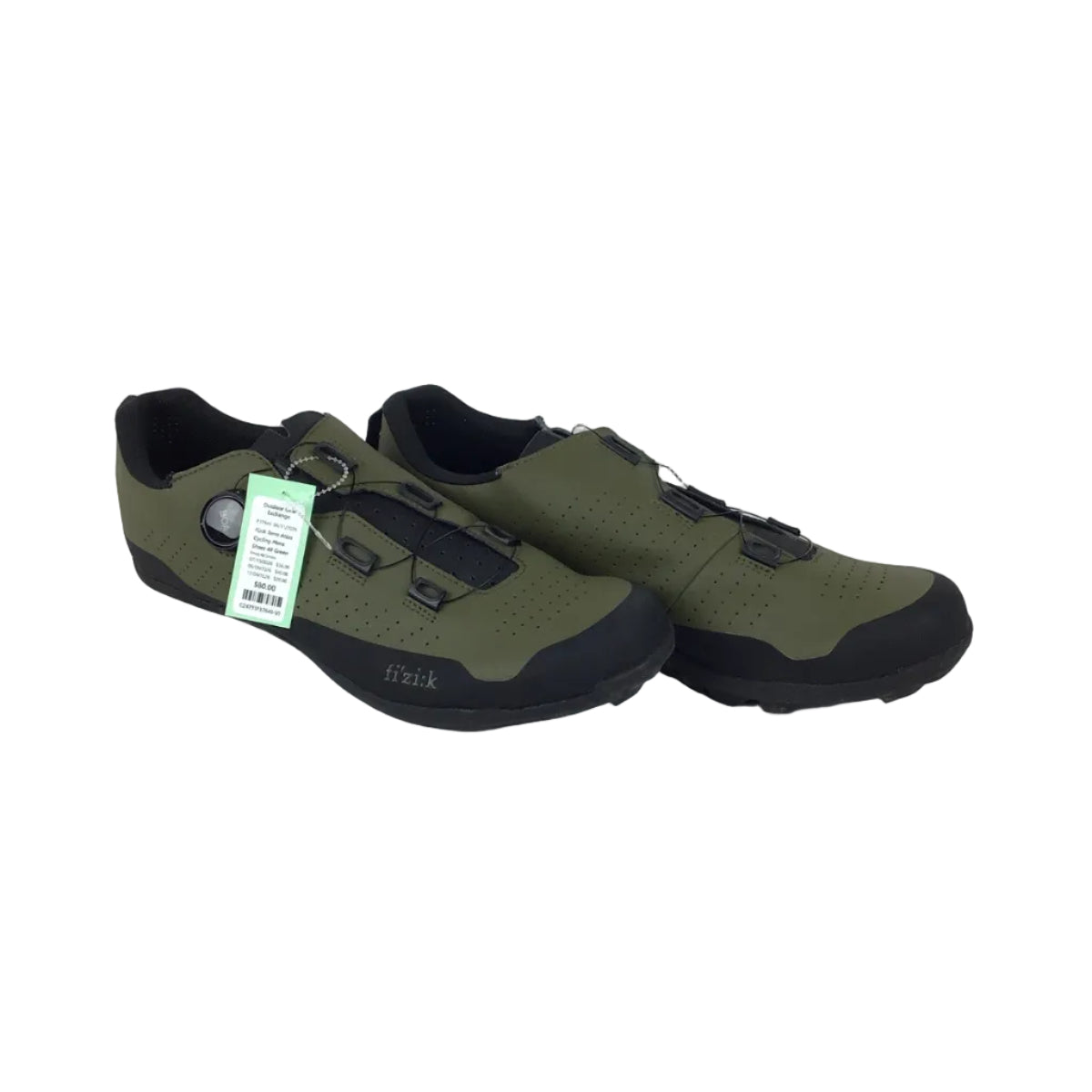 Fizik Terra Atlas Cycling Mens Shoes 48 Green