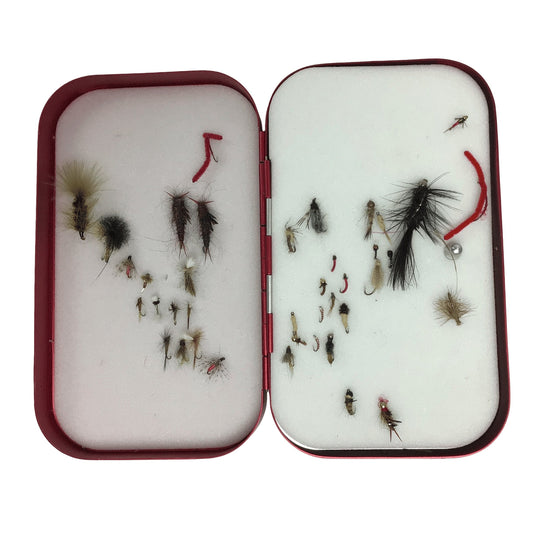 Wheatley Fly Box W/38 Flies Red