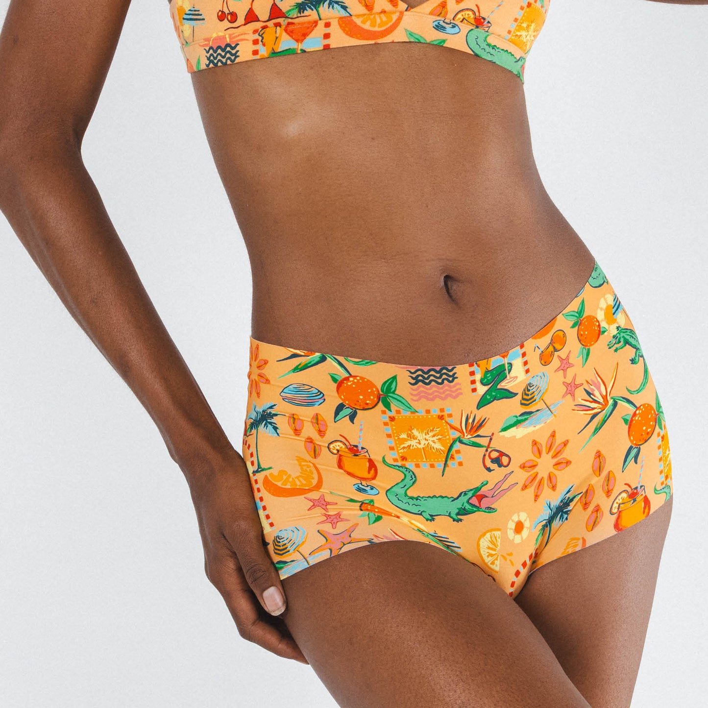 The Sunshine State | Creamsicle Summer Women’s Seamless Boyshort