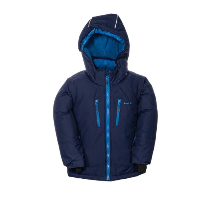 Kamik - Hux Winter Jacket - Boys' - Navy/Sea