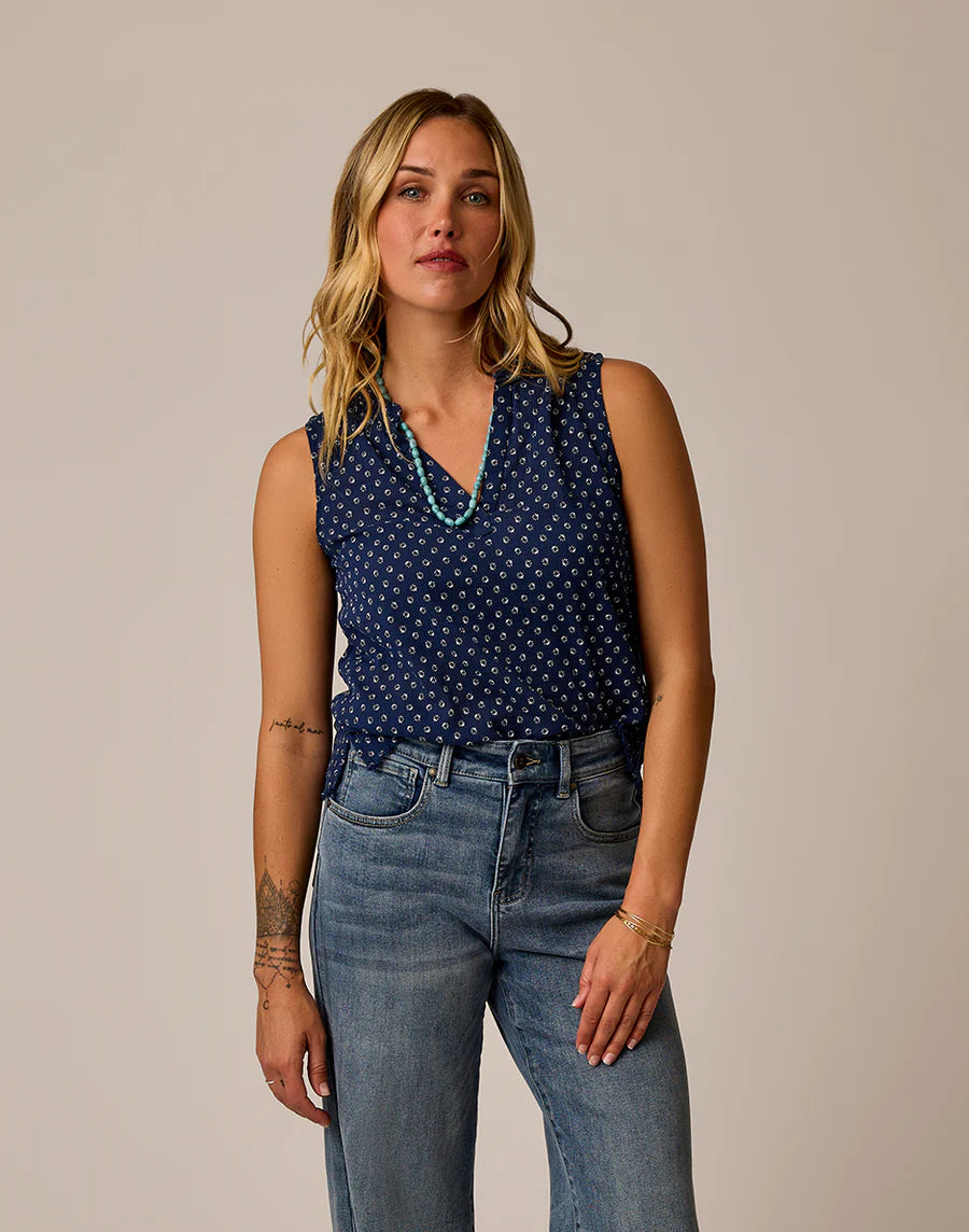 Carve Designs - Dylan Tank - Women's - Petite Bloom