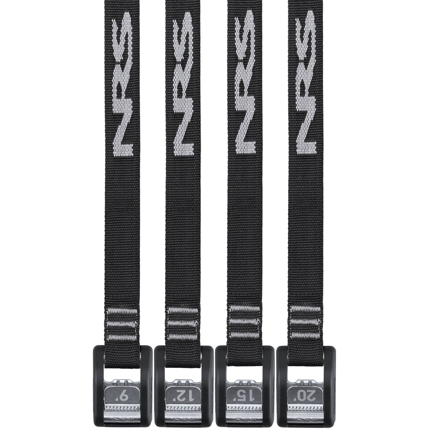 NRS - NRS Buckle Bumper Straps - Stealth Black