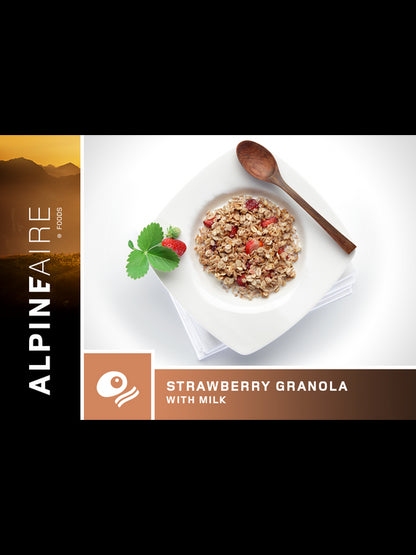 Alpine Aire - Strawberry Granola with Milk