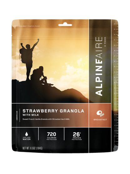 Alpine Aire - Strawberry Granola with Milk